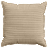 Vidaxl kussensloop 6 st houten taupe 70 x 70 cm corduroy