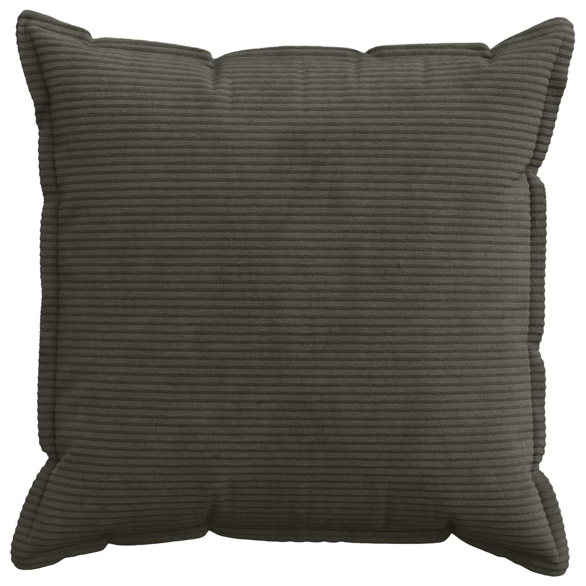 Vidaxl kussensloop 2 st houten antraciet 80 x 80 cm corduroy