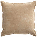 Vidaxl kussensloop 2 st houten taupe 80 x 80 cm chenille stof
