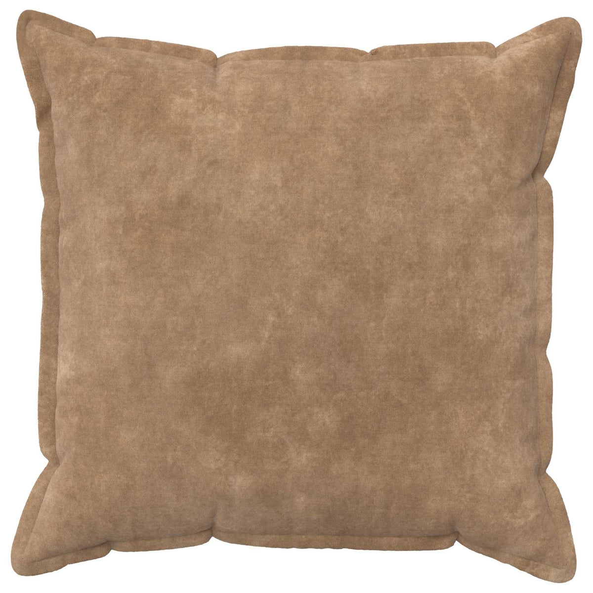 Vidaxl kussensloop 2 pcs houten taupe 80 x 80 cm microfiber fleece