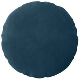Vidaxl kussensloop 6 st heerlen blauw ø 30 cm fluweel