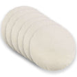 Vidaxl kussensloop 6 pcs heerlen crèmekleurig ø 30 cm bouclé