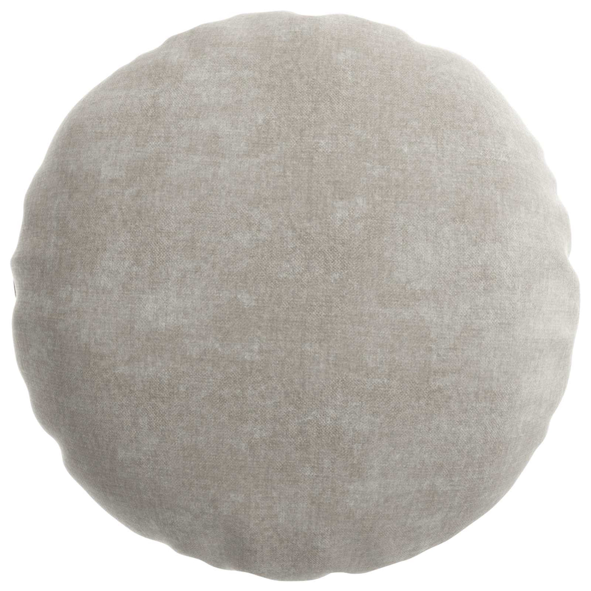 Vidaxl kussensloop 6 st heerlen lichtgrijs ø 30 cm chenille stof