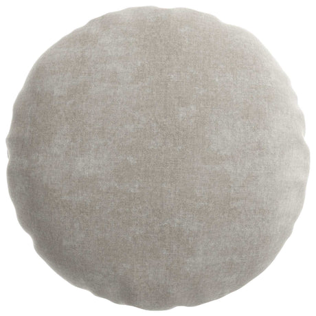 Vidaxl kussensloop 6 st heerlen lichtgrijs ø 30 cm chenille stof