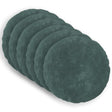 Vidaxl kussensloop 6 pcs heerlen zee blauw ø 30 cm microfiber fleece