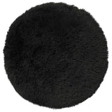 Vidaxl kussensloop 6 pcs heerlen zwart ø 30 cm pv fleece
