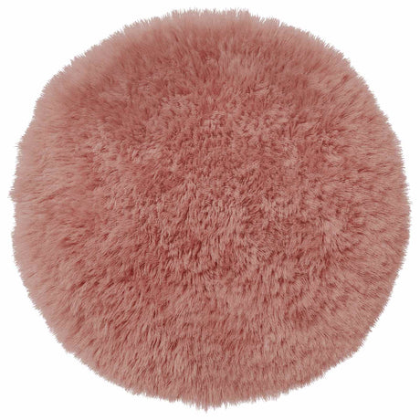 Vidaxl kussensloop 6 pcs heerlen roze ø 30 cm pv fleece
