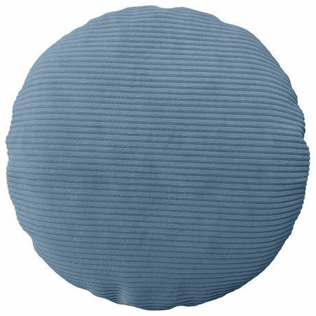 Vidaxl kussensloop 6 pcs heerlen blauw ø 40 cm corduroy