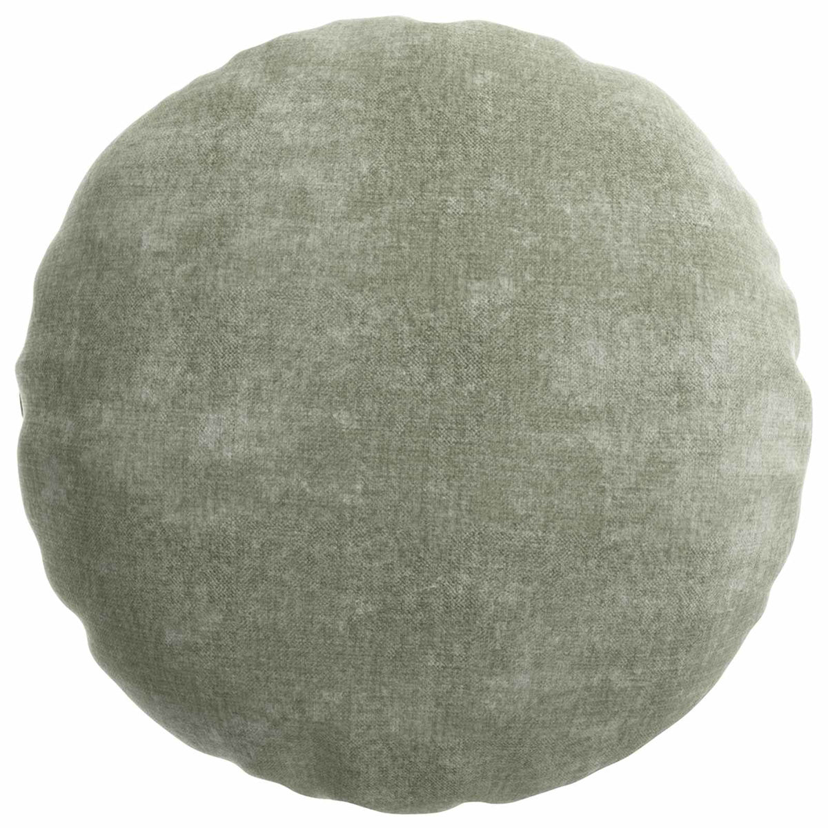 Vidaxl kussensloop 2 st heerlen groen ø 40 cm chenille stof