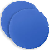 Vidaxl kussensloop 2 pcs heerlen koninklijk blauw ø 40 cm polyester
