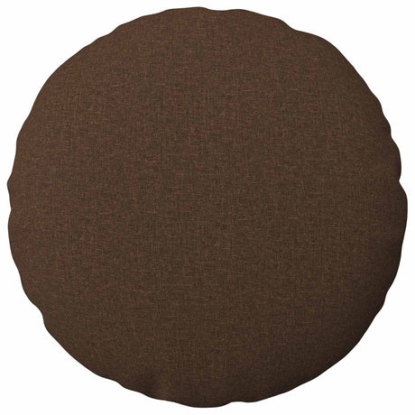 Vidaxl kussensloop 2 st heerlen bruin ø 50 cm stof