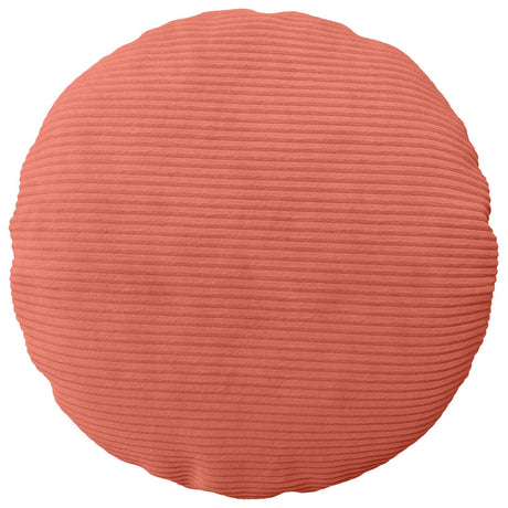 Vidaxl kussensloop 6 pcs heerlen rood-oranje ø 50 cm corduroy