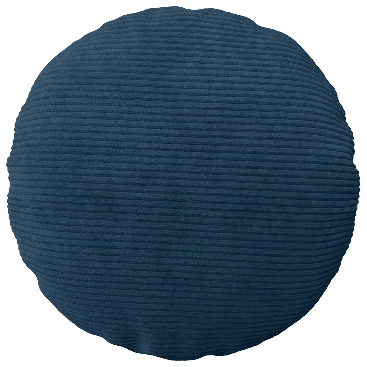 Vidaxl kussensloop 6 st heerlen marineblauw ø 50 cm corduroy