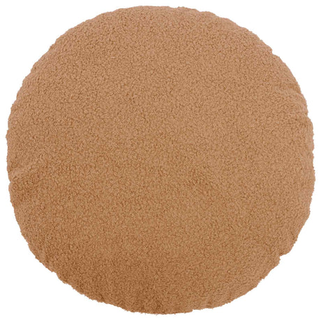 Vidaxl kussensloop 2 pcs heerlen beige ø 60 cm bouclé