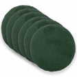 Vidaxl kussensloop 6 pcs heerlen donkergroen ø 60 cm bouclé