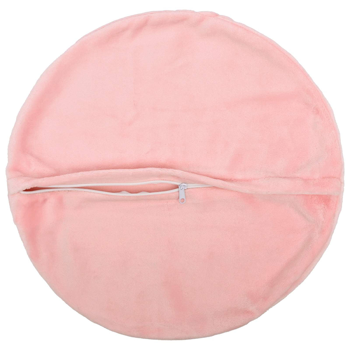 Vidaxl kussensloop 6 pcs heerlen roze ø 60 cm flanel