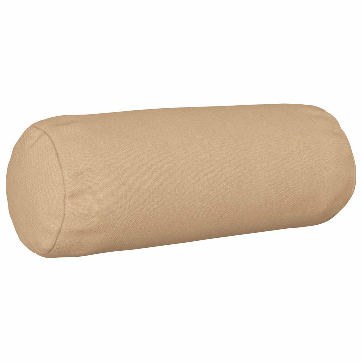 Vidaxl kussensloop 6 st heerlen crèmekleurig ø 15 x 40 cm stof
