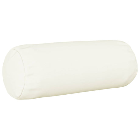 Vidaxl kussensloop 6 st heerlen wit ø 15 x 40 cm stof