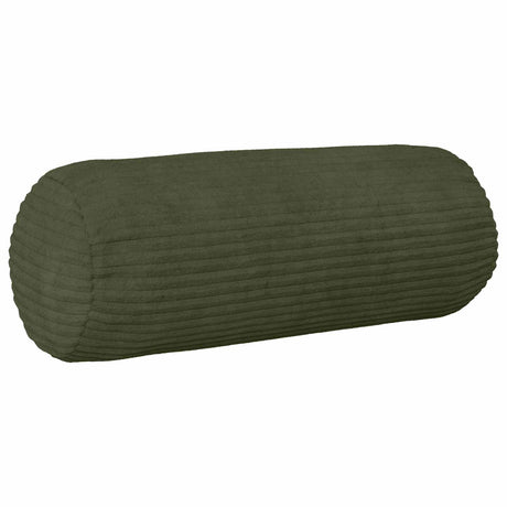 Vidaxl kussensloop 2 pcs heerlen groen ø 15 x 40 cm corduroy