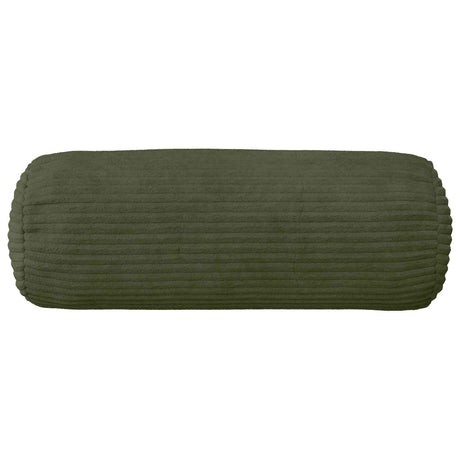 Vidaxl kussensloop 2 pcs heerlen groen ø 15 x 40 cm corduroy
