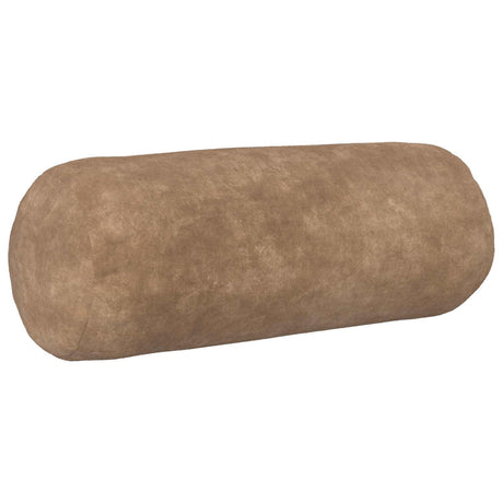 Vidaxl kussensloop 2 pcs heerlen taupe ø 15 x 40 cm microfiber fleece