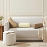 Vidaxl kussensloop 2 st heerlen taupe ø 15 x 40 cm polyester