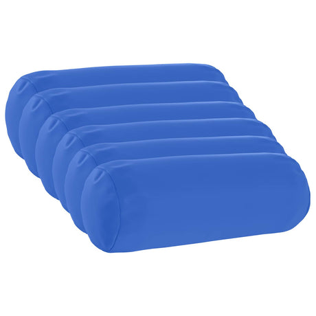 Vidaxl kussensloop 6 pcs heerlen koninklijk blauw ø 15 x 40 cm