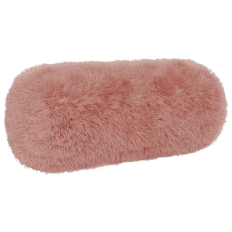 Vidaxl kussensloop 2 pcs heerlen roze ø 15 x 40 cm pv fleece