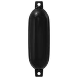 Vidaxl boot fenders 2 st ø 14 x 50 cm zwart pvc