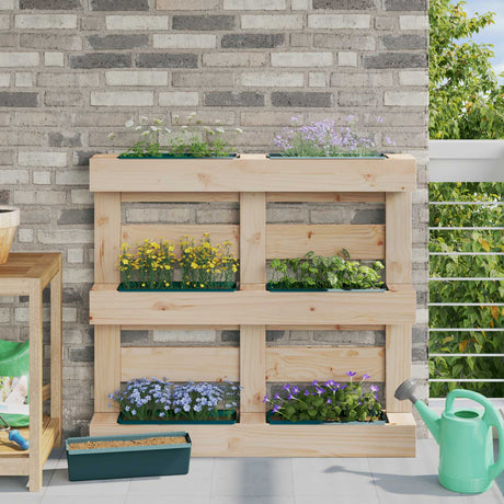 Vidaxl bloembakken voor euro-pallets 24 st groen 36 x 13,5 x 9,5 cm
