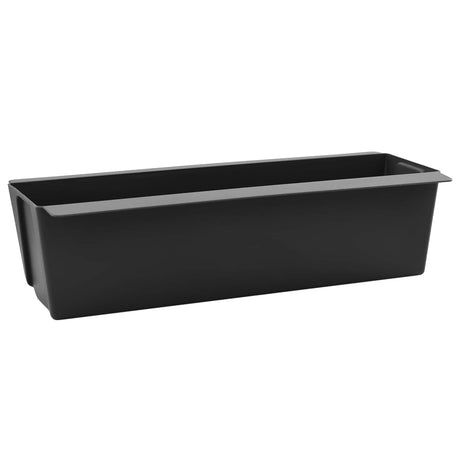 Vidaxl bloembakken voor euro-pallets 24 st zwart 36 x 13,5 x 9,5 cm