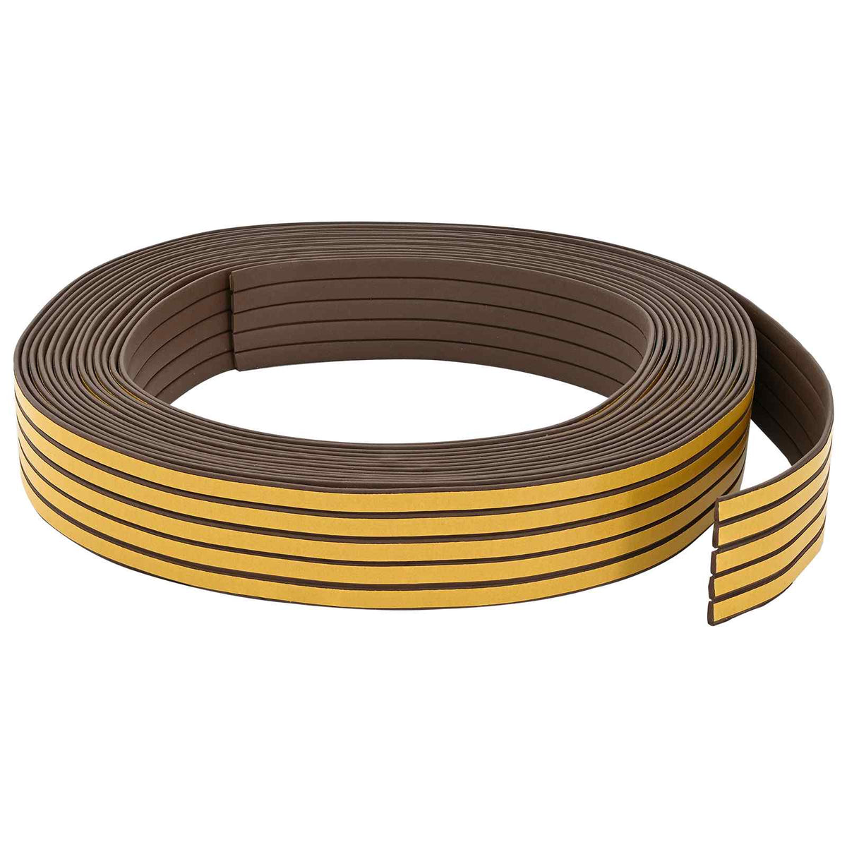 Vidaxl zelfklevende raamafdichting bruin 9 x 3 mm 25 m epdm-schuim