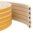 Vidaxl zelfklevende raamafdichting wit 10 x 6 mm 50 m epdm-schuim