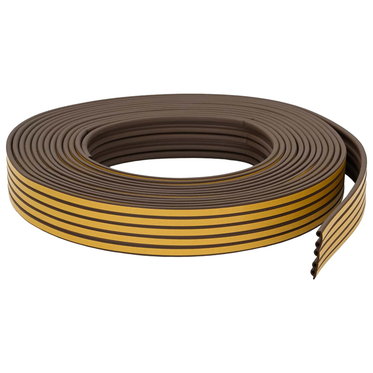 Vidaxl zelfklevende raamafdichting bruin 9 x 6 mm 12 m epdm-schuim