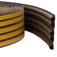 Vidaxl zelfklevende raamafdichting bruin 9 x 6 mm 25 m epdm-schuim