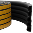 Vidaxl zelfklevende raamafdichting zwart 9 x 8 mm 50 m epdm-schuim