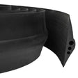 Vidaxl drempelprofiel voor garagedeur 75 x 12 mm 10 m epdm-rubber