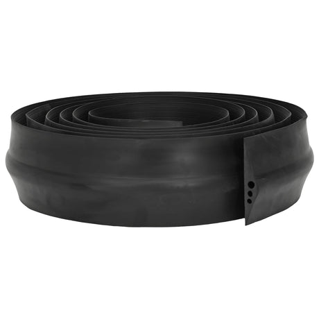 Vidaxl drempelprofiel voor garagedeur 75 x 12 mm 10 m epdm-rubber