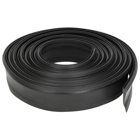 Vidaxl garage deurafsluiting zwart 52 x 2 mm 5 m pvc