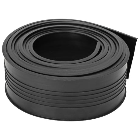 Vidaxl garage deurafsluiting zwart 70 x 6 mm 4,5 m pvc
