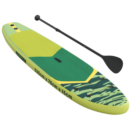 Vidaxl opblaasbaar stand up paddle board poseidon 335 x 76 x 15 cm
