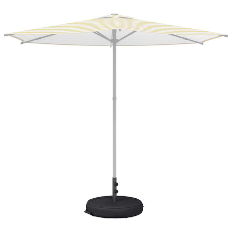 Vidaxl patio parasolvoet 53 x 53 x 40 cm staal zwart