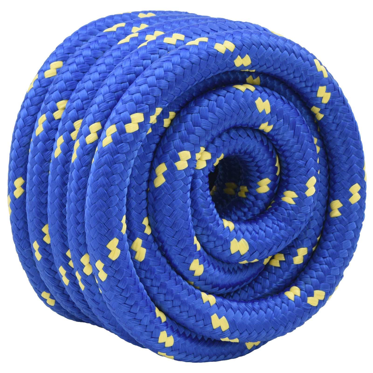 Vidaxl boottouw 5 mm 10 m blauw