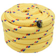 Vidaxl boottouw 3 mm 25 m geel pp