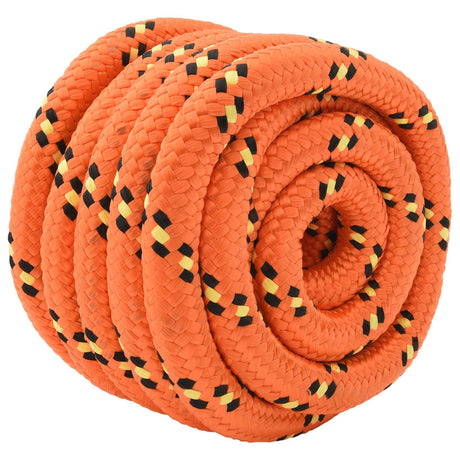 Vidaxl boottouw 40 mm 10 m oranje polypropylène