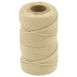 Vidaxl boottouw 2 mm 50 m naturel
