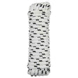Vidaxl boottouw 14 mm 9 m wit en zwart polyester