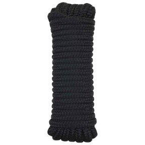 Vidaxl boottouw 14 mm 15 m zwart polyester