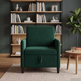 Vidaxl bank met opslag donkergroen 72 x 78 x 87 cm polyester