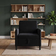 Vidaxl bank met opslag zwart 72 x 78 x 87 cm polyester